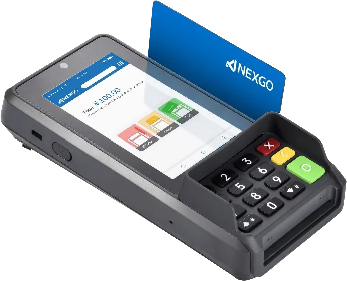 Terminal de paiement de comptoir Nexgo CT20P à clavier physique